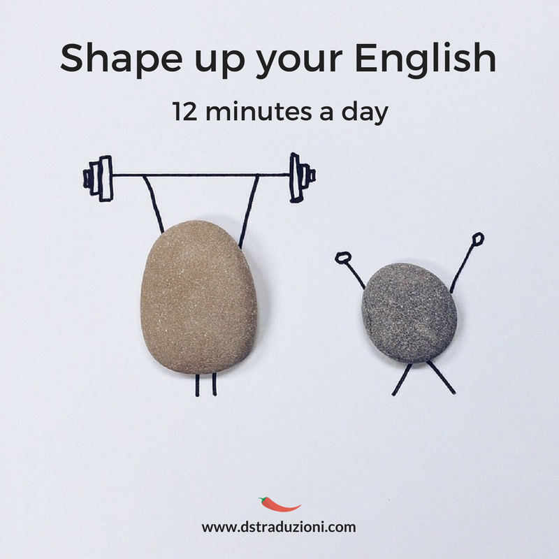 Shape up your English
